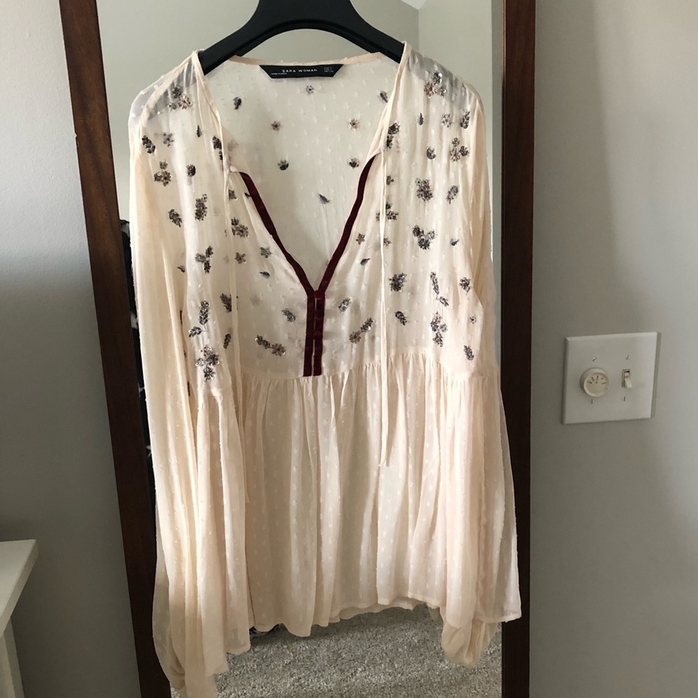 Zara blouse